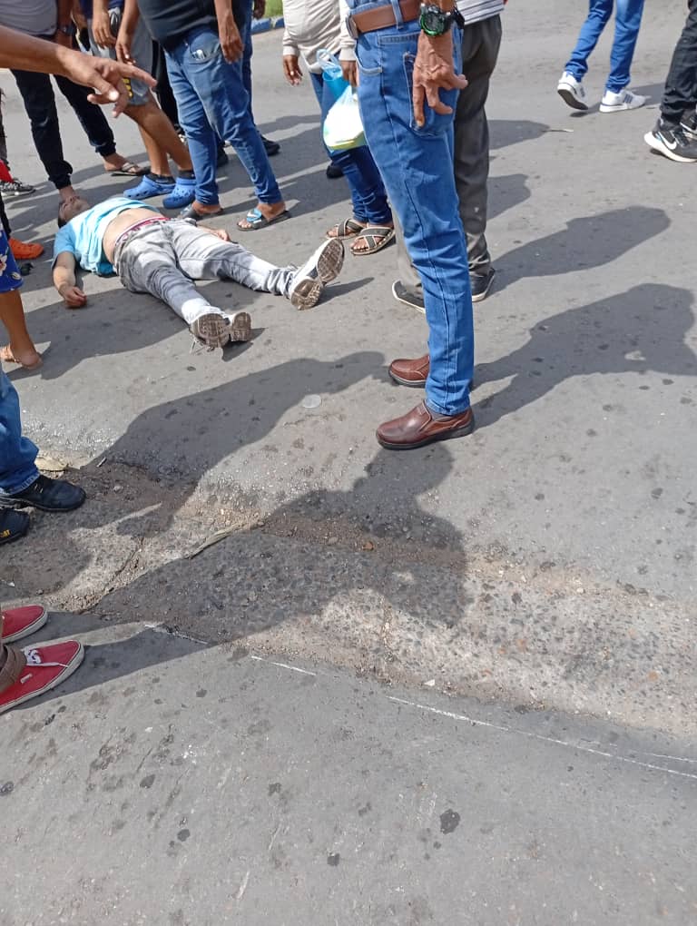 Choque entre motorizados deja un herido en Los Guaritos Choque entre motorizados deja un herido en Los Guaritos