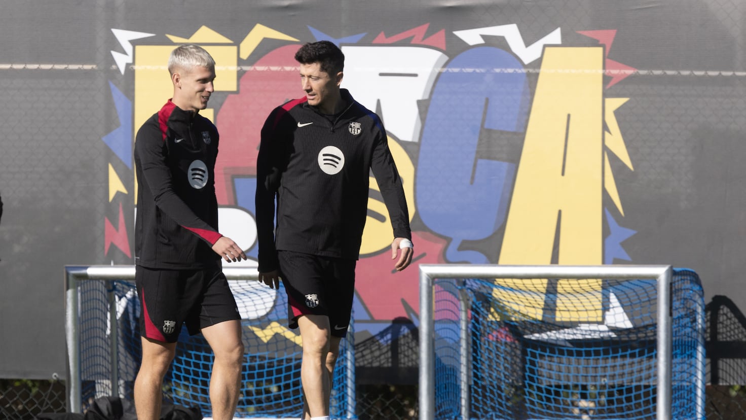 Olmo se entrena a las 10:00 horas: su entorno, nervioso