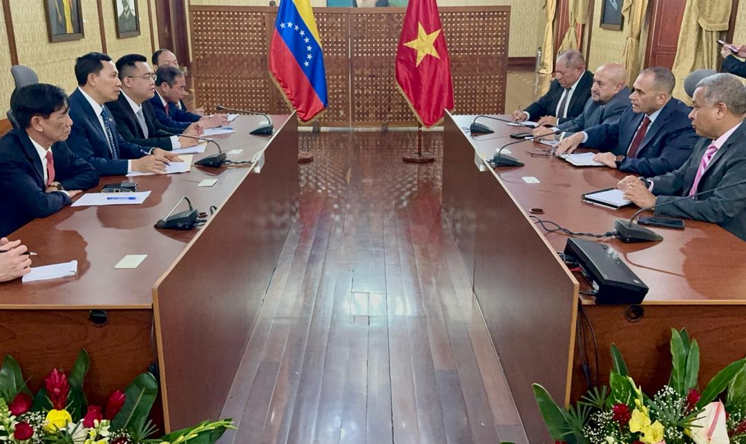 Venezuela y Vietnam fortalecen cooperación contra el crimen trasnacional Venezuela y Vietnam fortalecen cooperación contra el crimen trasnacional