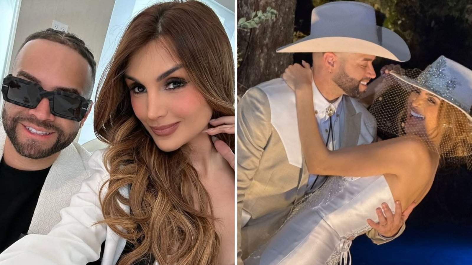 Nacho y Melany Mille se casan en impactante boda: vistieron con estilo vaquero para su enlace | Univision Famosos