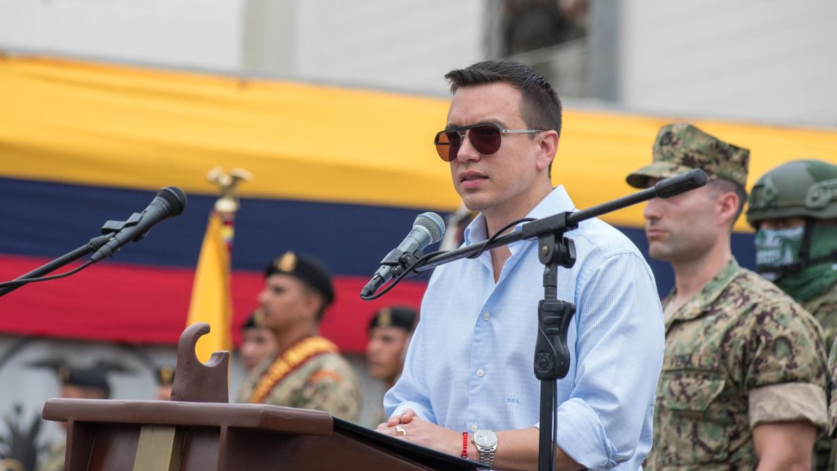 Daniel Noboa nombró una nueva vicepresidenta tras los comentarios de Verónica Abad Daniel Noboa nombró una nueva vicepresidenta tras los comentarios de Verónica Abad