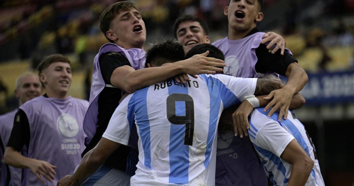 La Selección Argentina en el Sudamericano Sub 20: cuándo vuelve a jugar y qué necesita