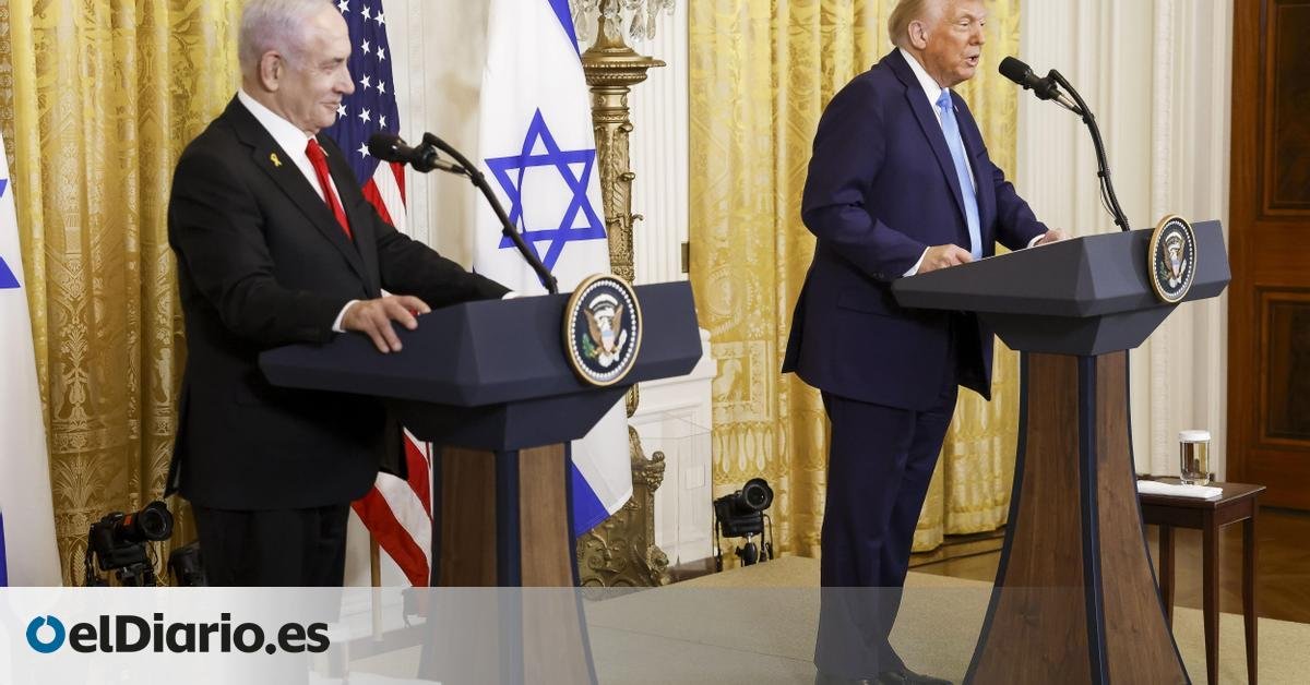 Trump afirma que Israel entregará la Franja de Gaza a EEUU tras los combates