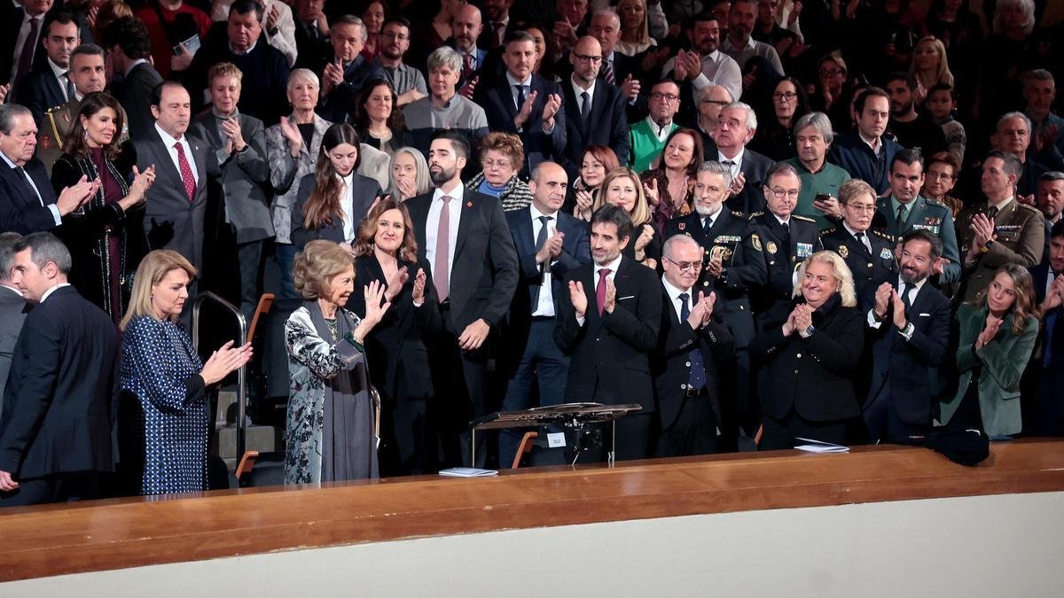 La esperada reaparición de la Reina Sofía en el Palau de la Música