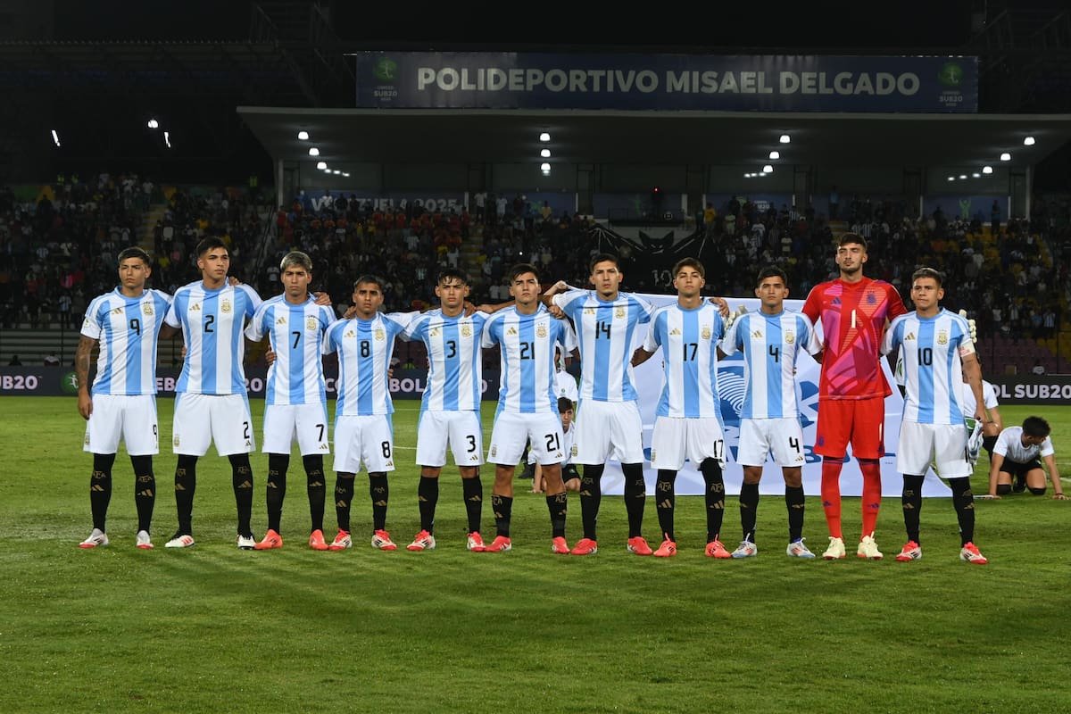 Así quedó la tabla de posiciones del Hexagonal Final del Sudamericano Sub 20, tras la fecha 1