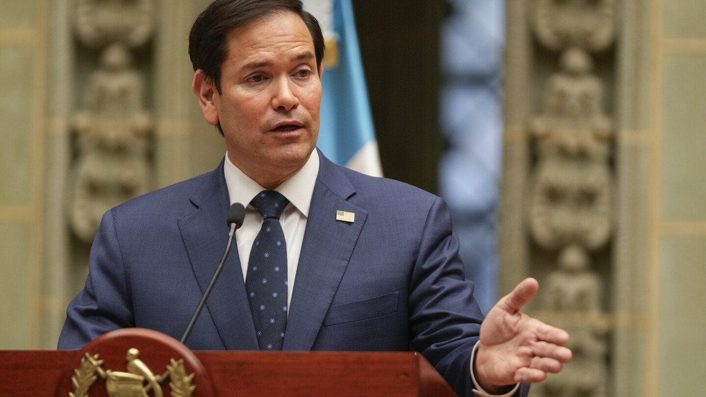 EEUU planea incautar avión venezolano en República Dominicana durante visita de Rubio