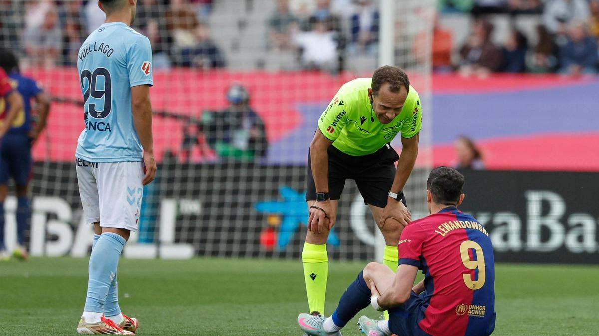 Las opciones de Flick si Lewandowski no llega a la final de Copa: de Ferran Torres a Dani Olmo