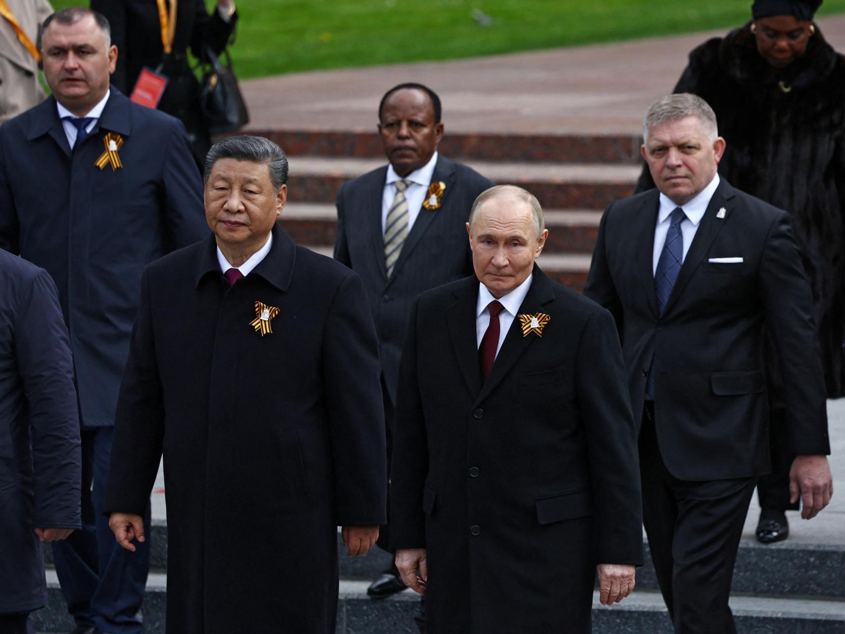 Putin logra reunir a 20 líderes mundiales para “luchar contra el nazismo” como en Ucrania tres años después de la invasión