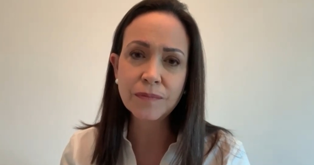 Machado tilda de “crimen horrendo” la muerte de un preso bajo custodia del Estado en Venezuela